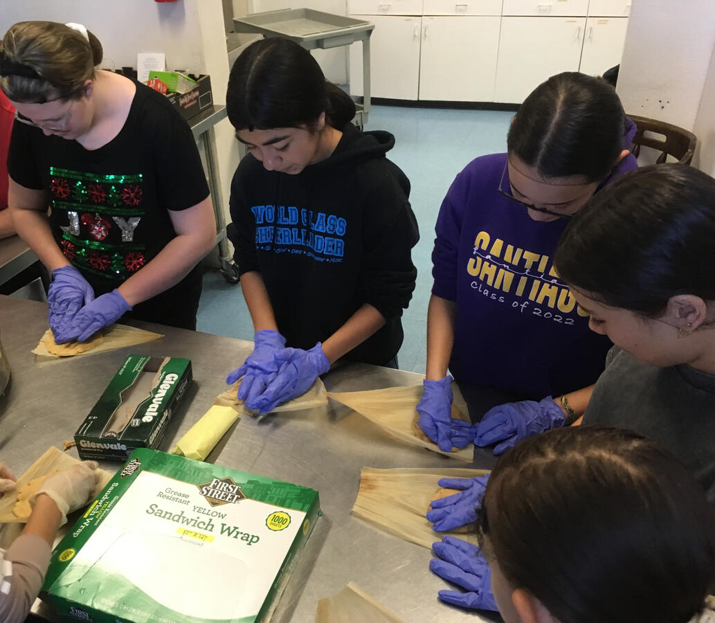 Tamale making class - November 2019