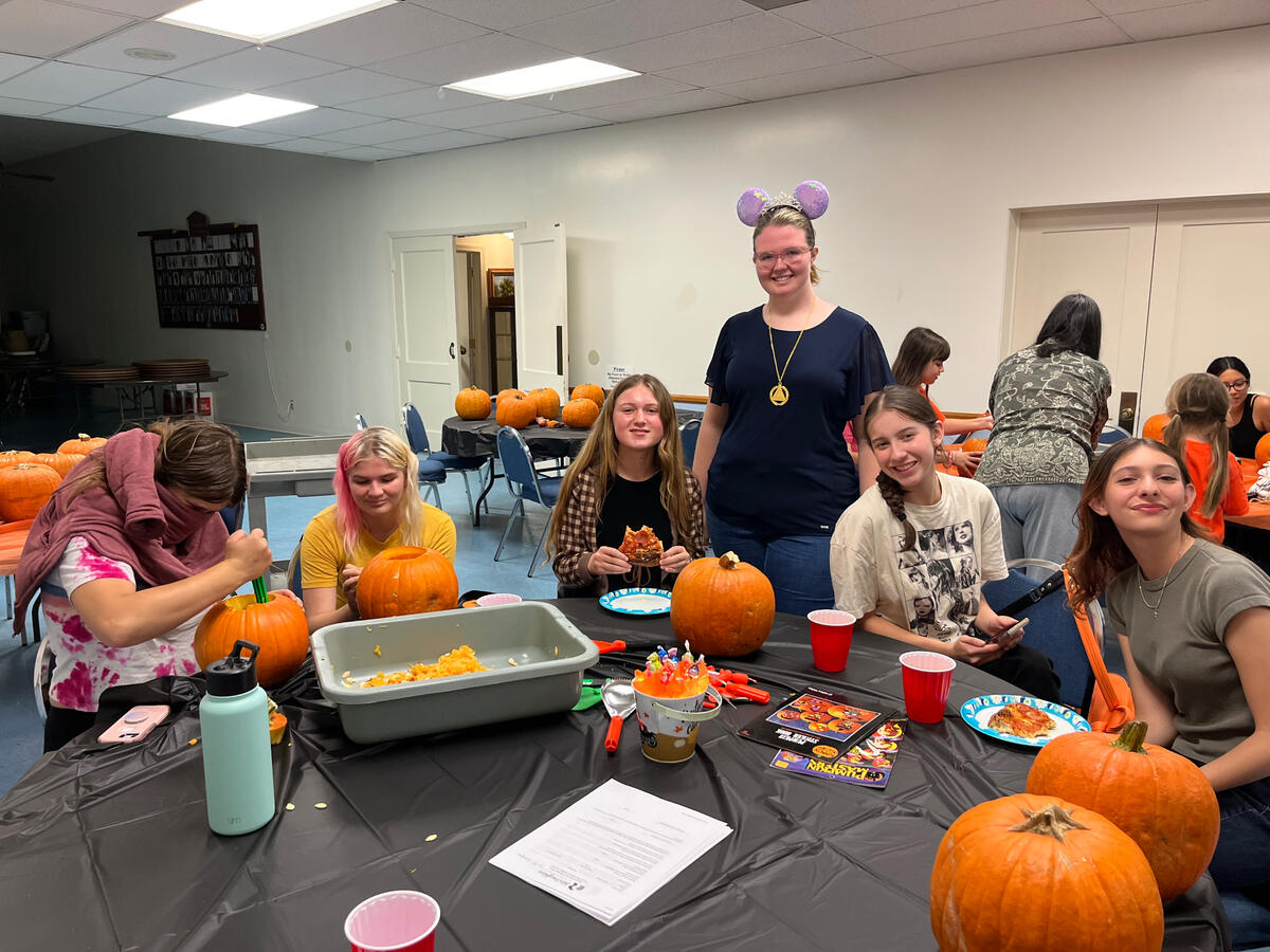 Orange Grove Masonic Lodge Family Pumpkin Carving - October 2023