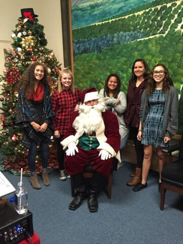 Visit with Santa - Annual Lodge Christmas Party - December 2015